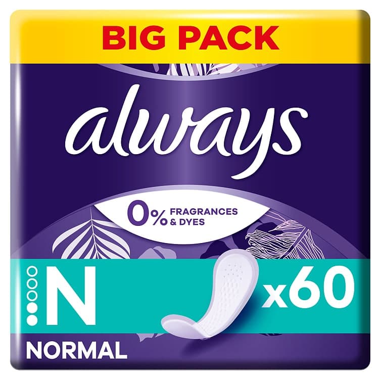 Always Normal Truseinnlegg 60stk