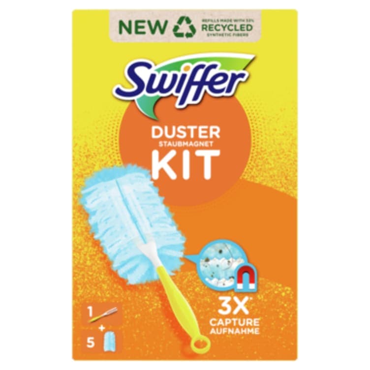 Swiffer Duster Starterkit Handle+5 Refills 1 stk