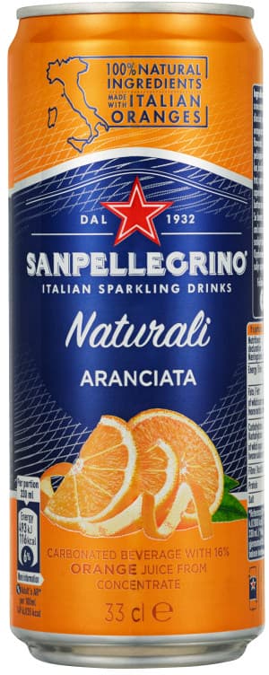 San Pellegrino Aranciata 0,33l boks