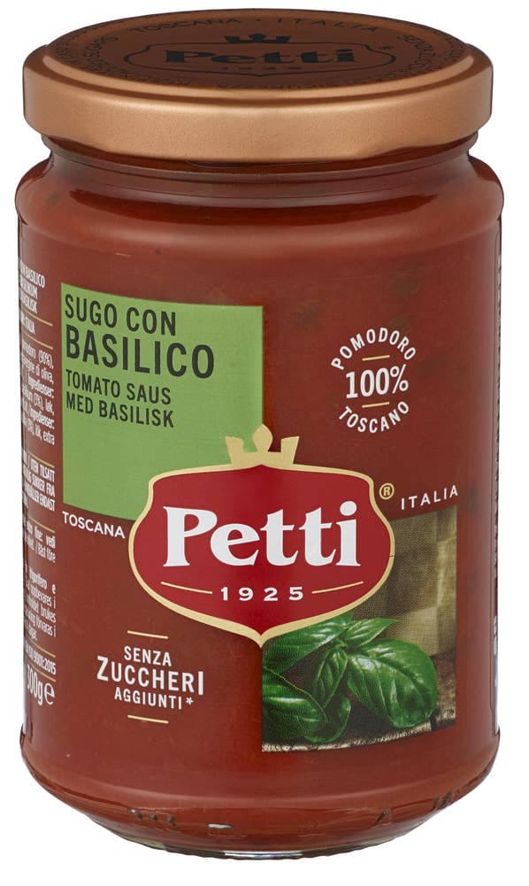 Pastasaus med Basilikum 300g Petti
