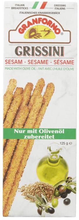 Grissini Sesam 125g Granforno