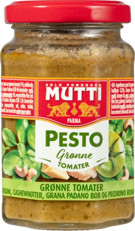 Pestosaus m/Grønne Tomater 180g Mutti