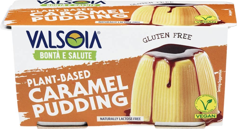 Karamellpudding Vegansk, 2stk, 230 g