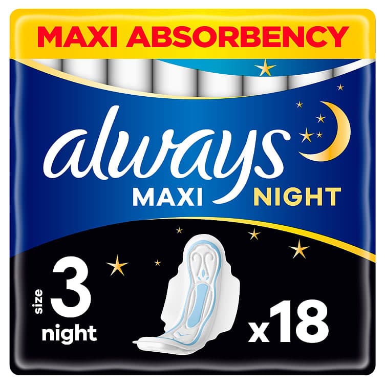 Always Maxi Night Nr3 18stk
