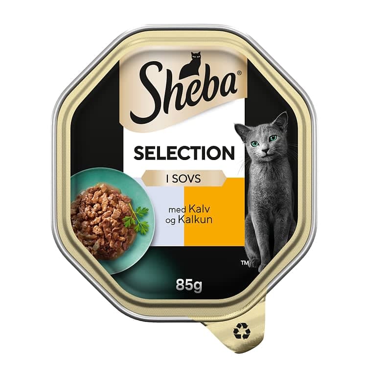 Sheba Selection Kalv&Kalkun 85g 90 g