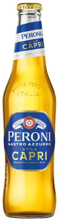Peroni Nastro Azzurro Capri 0,33l flaske