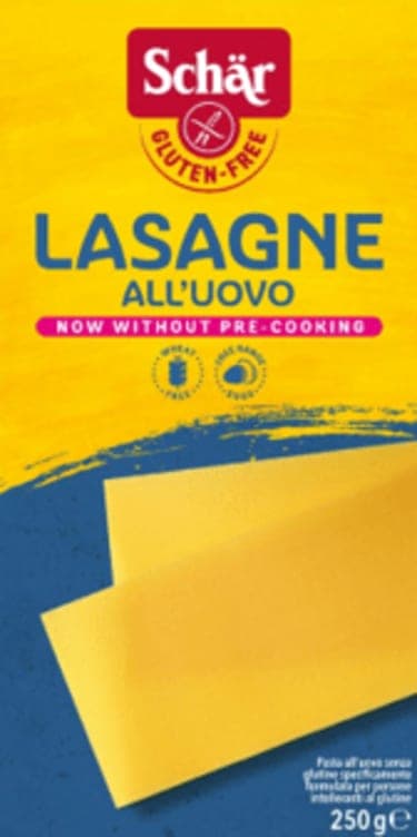 Lasagneplater m/Egg 250g Schär