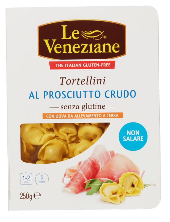 Tortelli m/Skinke Gl.Fri 250g Le Veneziane