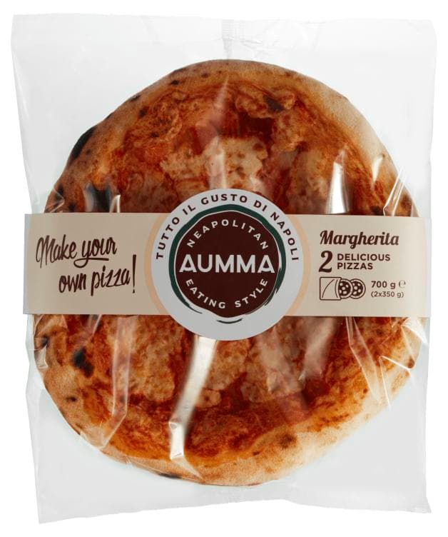 Pizza Margherita 2x350g Aumma 700 g