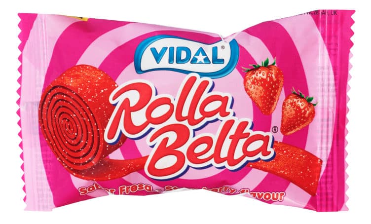 Rolla Belta Strawberry 20g Vidal