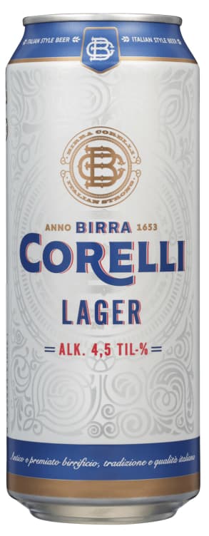 Birra Corelli Lager 0,5l boks