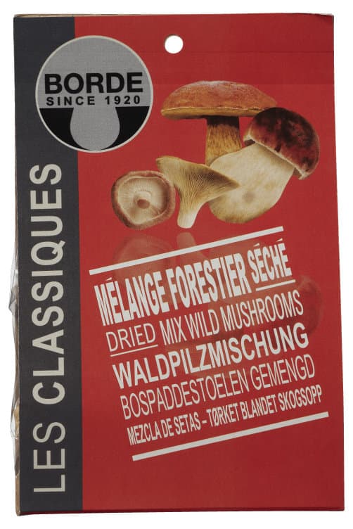 Skogsopp Blandet Tørket 20g Borde