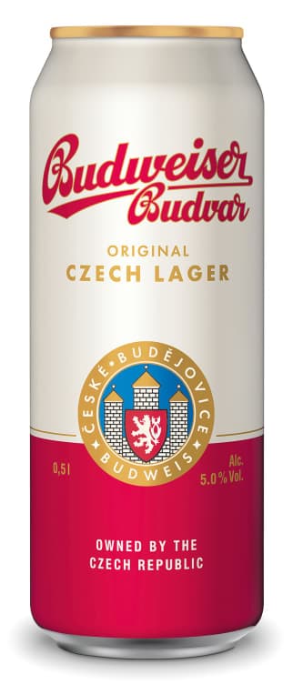 Budweiser Budvar 0,5l boks