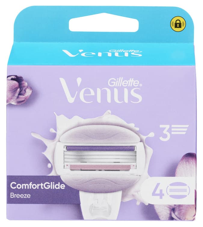 Venus Barberblad Comfortglide Breeze 4stk Gillette