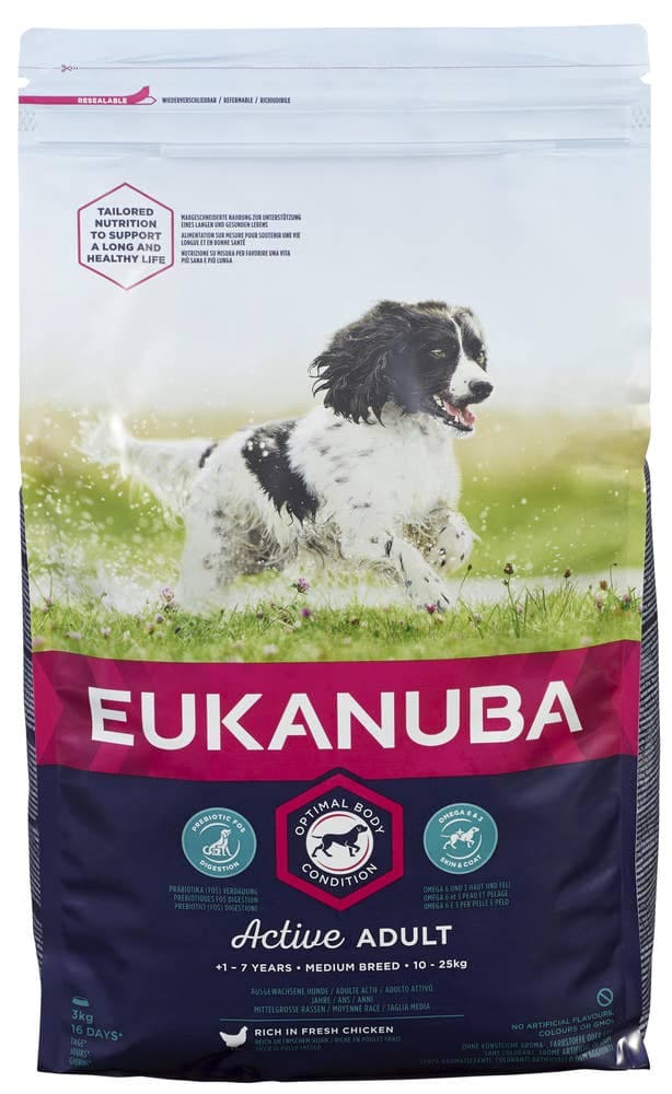 Dog Adult medium Breed 3 kg