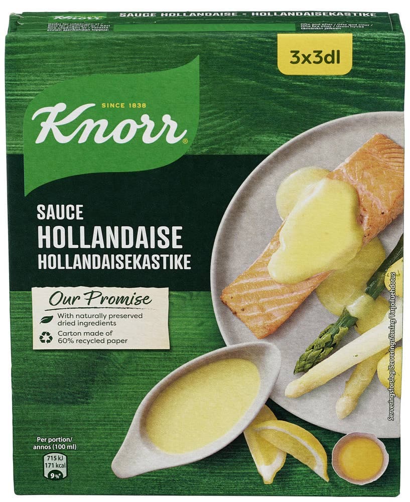 Hollandaisesaus 3 stk