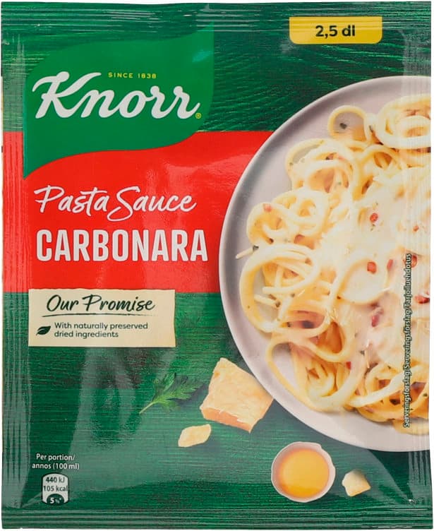 Carbonara Pastasaus 27g Knorr