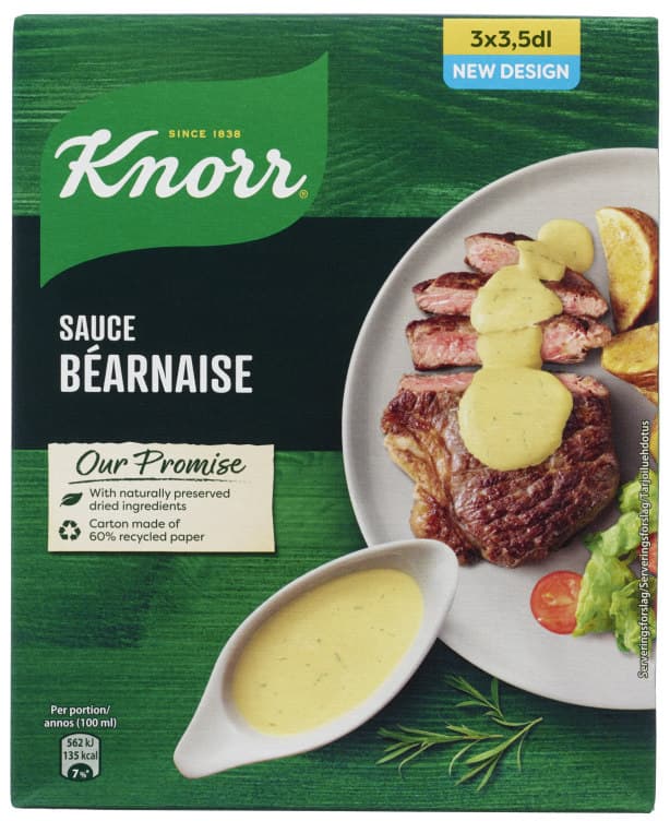 Bearnaisesaus 3pk Knorr 57 g