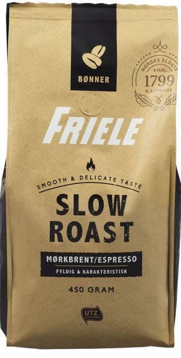 Slow roast mørk Hele bønner, 450 g