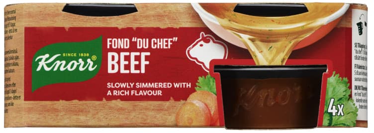Fond Du Chef Kjøtt 4x28g Knorr 112 g