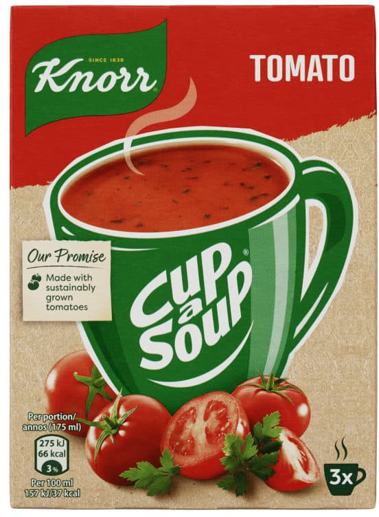 Cup Soup Tomat 54gx3pk Knorr 162 g