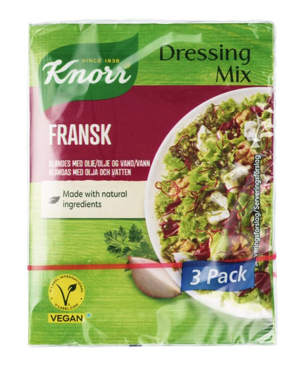Dressingmix Fransk 3pk Knorr 3 stk