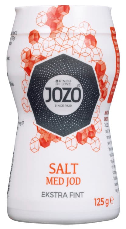 Bordsalt Ex.Fint m/Jod 125g boks Jozo