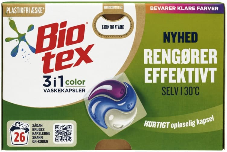 Biotex Color 3i1 Kapsler 26stk