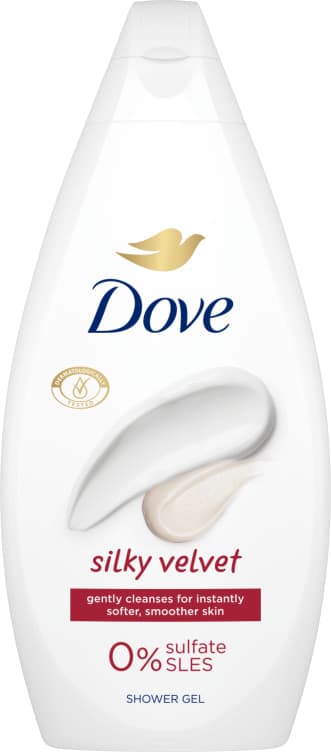 Dove Showergel Silky Velvet 450ml
