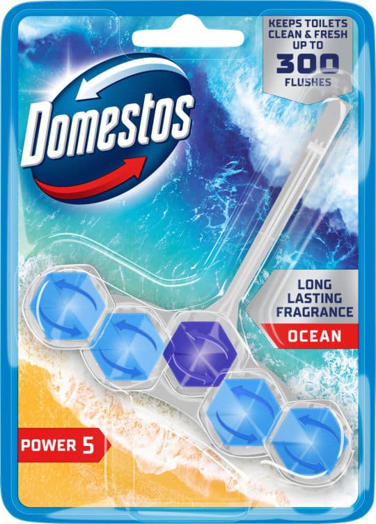 Domestos Wc-Block Ocean Power 5stk