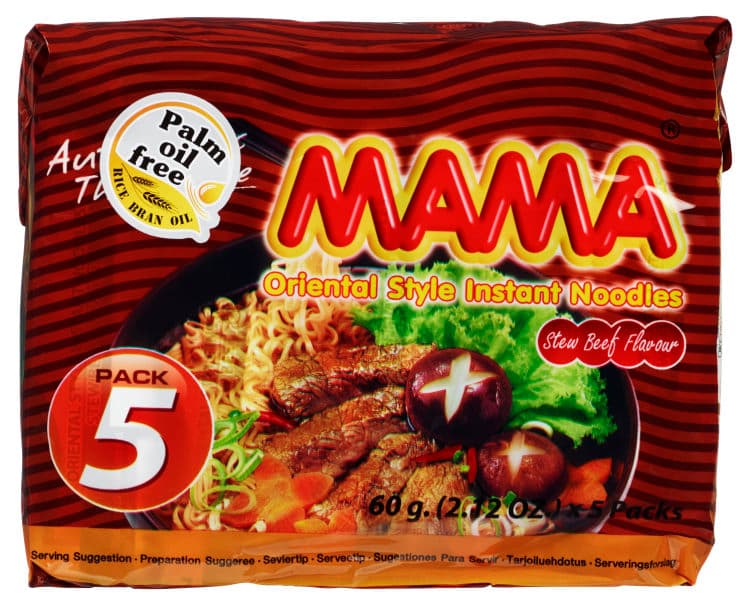 Nudler Biff m/Risolje 5x55g Mama 275 g