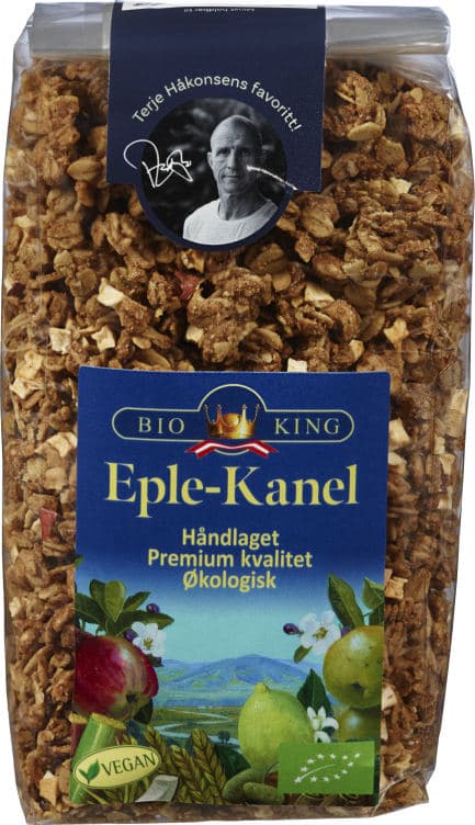 Crunchy Eple&Kanel Økologisk 375g