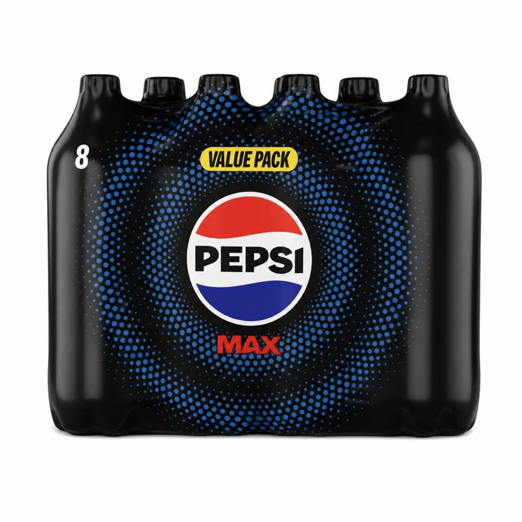Pepsi Max 8x1,5l flaske 12000 ml
