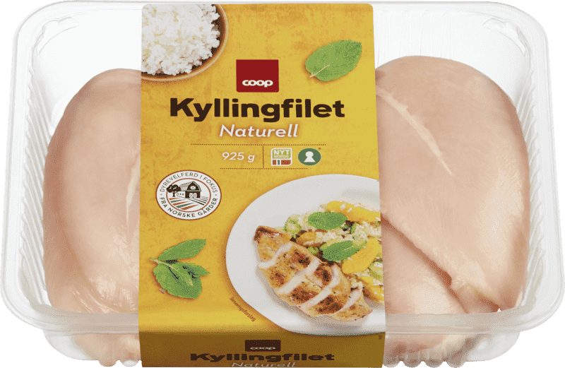 Coop Kyllingfilet 925g