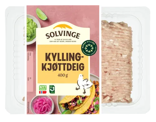 Kyllingkjøttdeig 400g Solvinge