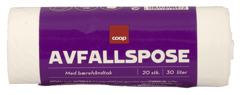 Coop Avfallspose 30l 20stk