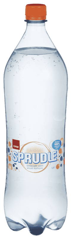 Coop Sprudle Fersken 1,5l