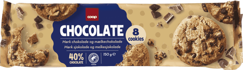 Coop Chocolate Chip Cookies 150g