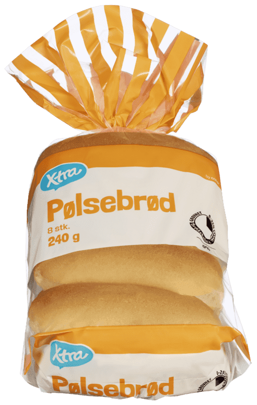 X-tra Pølsebrød 240g