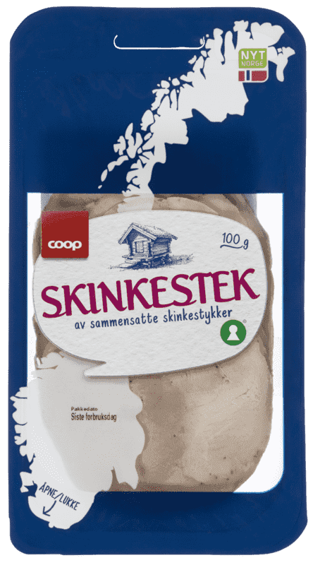 Skinkestek 100g Coop