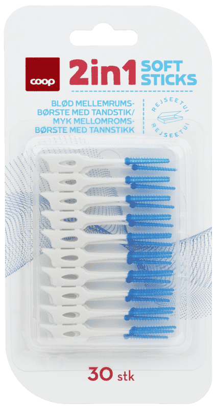 Soft Sticks med Tannstikke 20stk Coop
