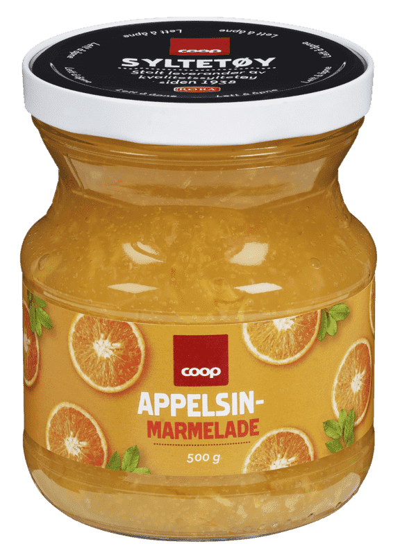 Appelsinmarmelade 500g Coop