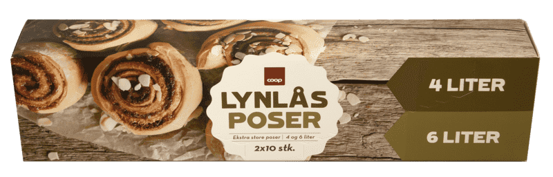 Coop Lynlåsposer 2str 20stk