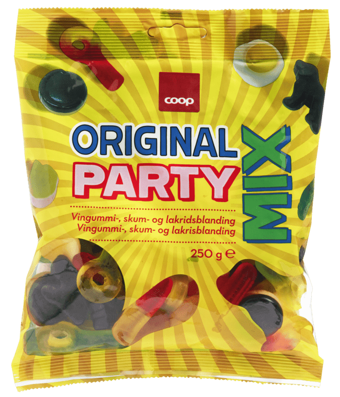 Coop Partymix 250g