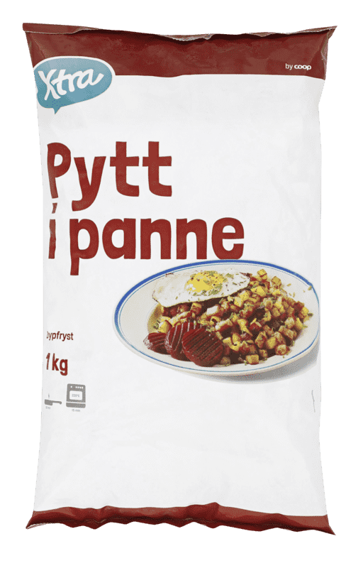X-tra Pytt i Panne 1kg Coop