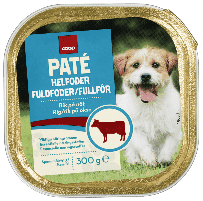 Dogz Storfe Pate 300g Coop