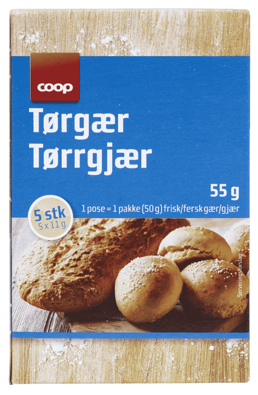 Coop Tørrgjær 5pk