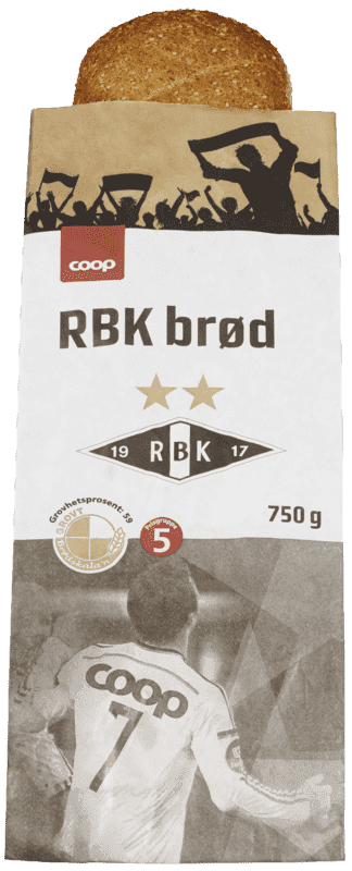 RBK Brød 750g Coop
