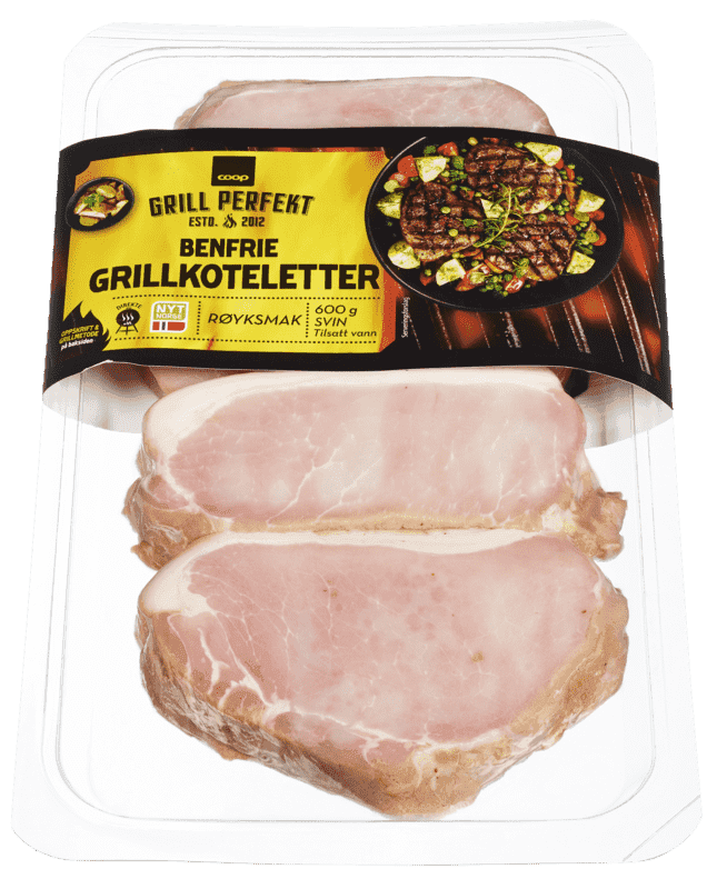 Coop Grillkotelett uten Ben 600g