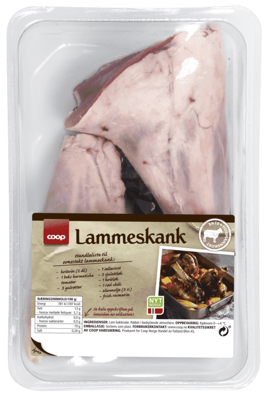 Lammeskank ca 800g Coop